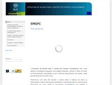 Tablet Screenshot of fundoscomunitarios.mai-gov.info
